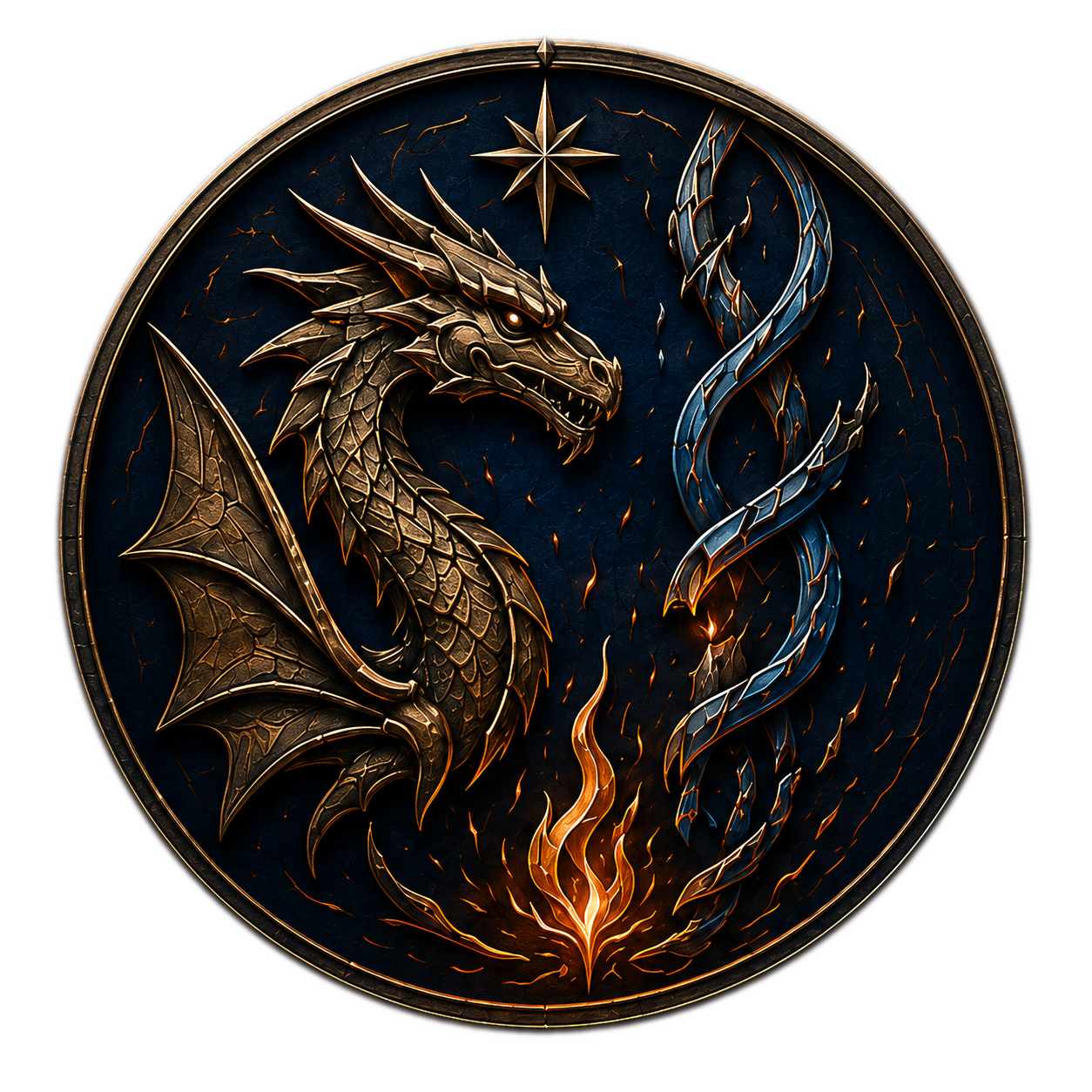 The Fractured Ember, symbol of The Threnody of Embers